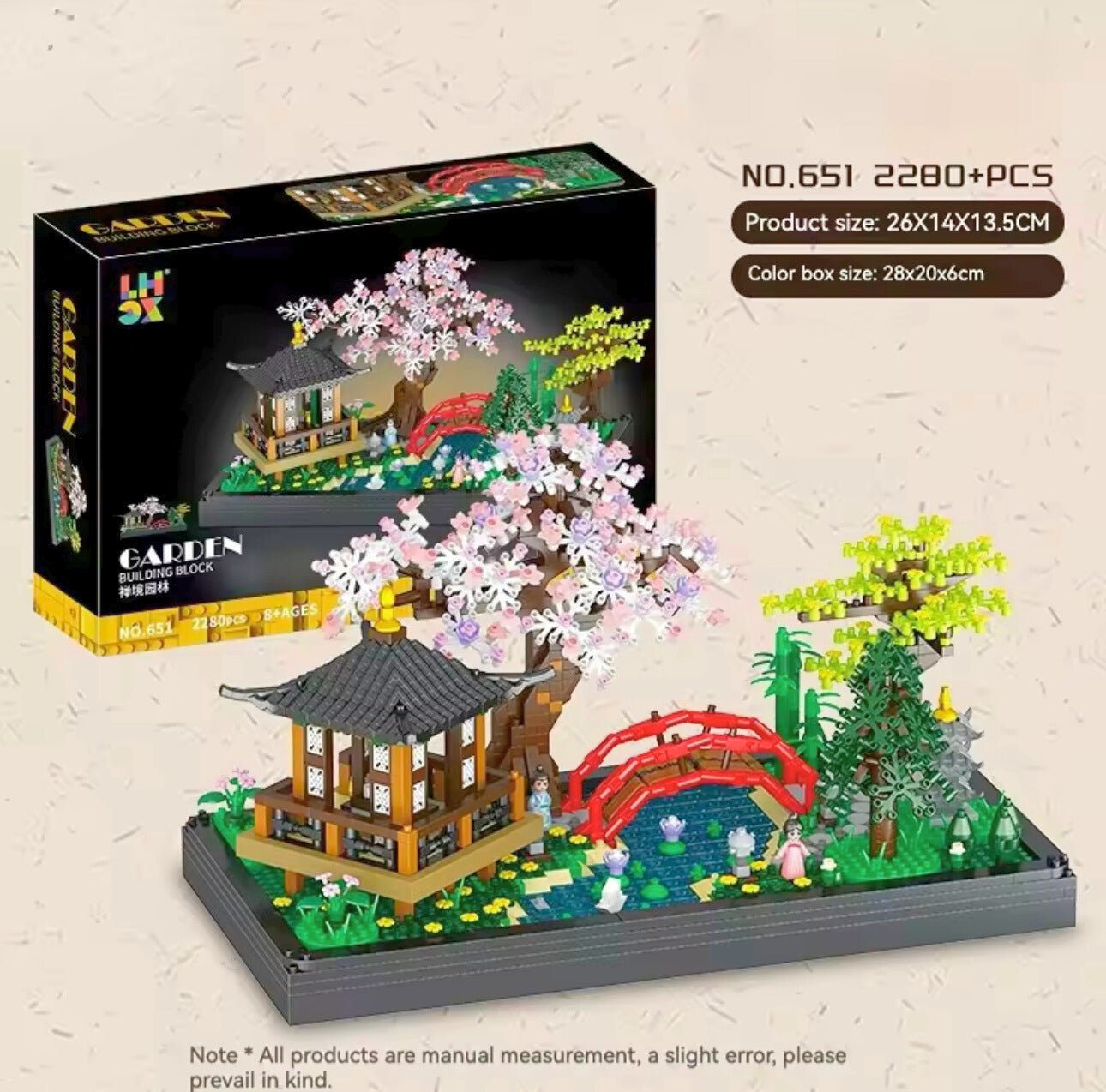 Japanese Garden Set 2280PCS