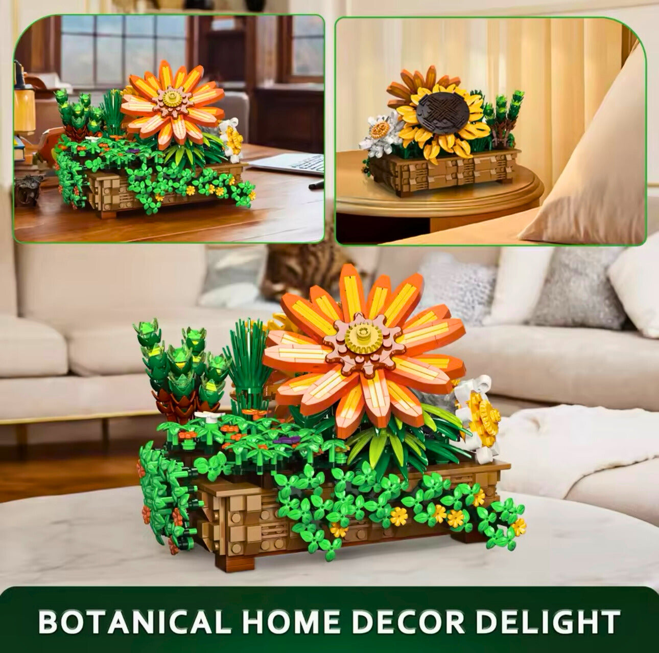 Botanical Home Decor 924PCS